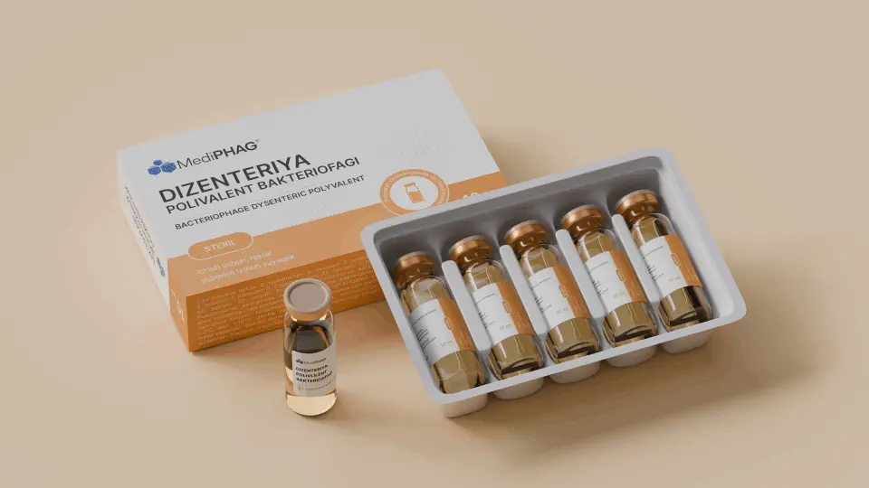 Бактериофаг дизентерийный поливалентный "MediPHAGE"