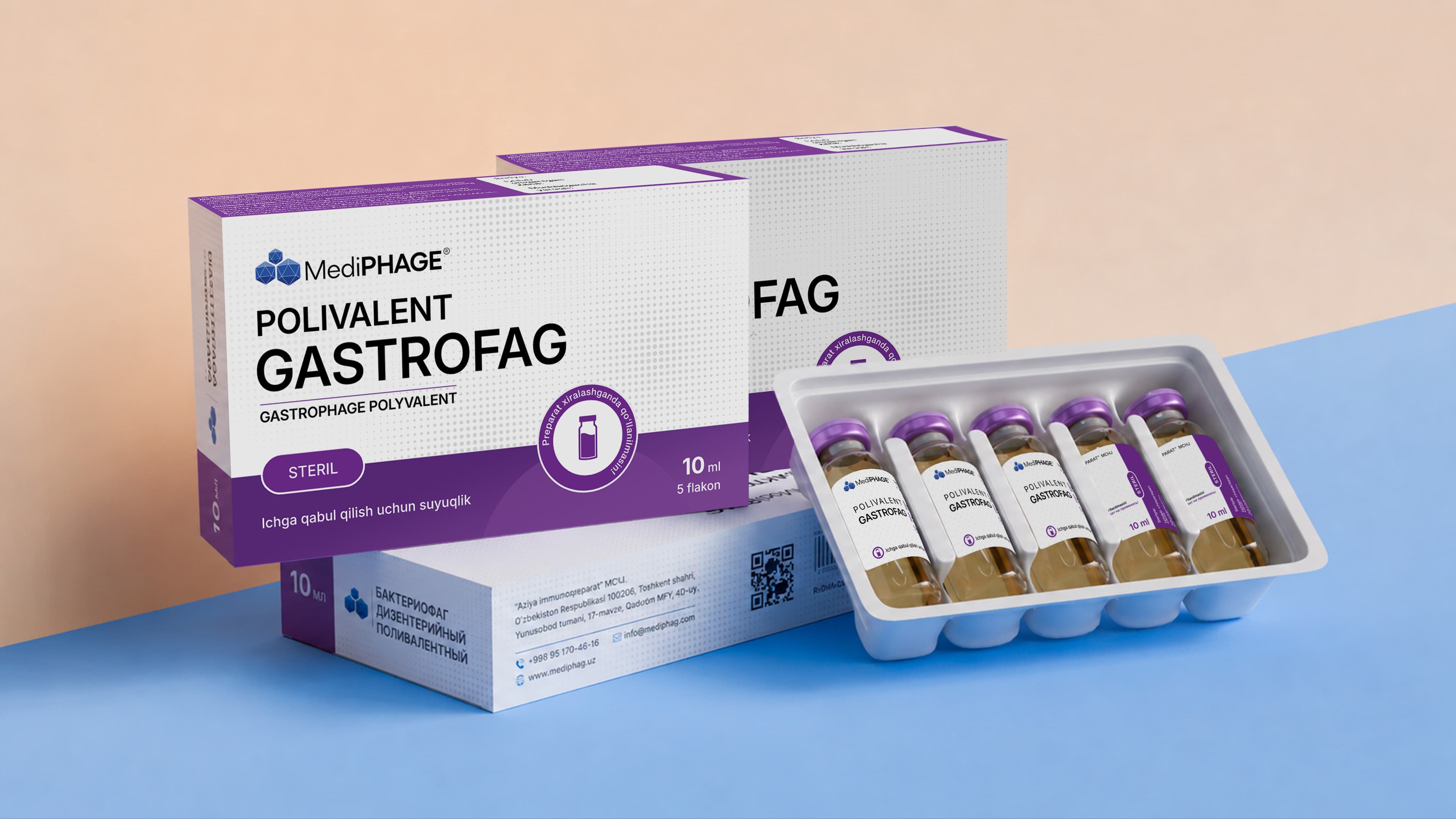 Polyvalent Bacteriophage "GASTROPHAG"