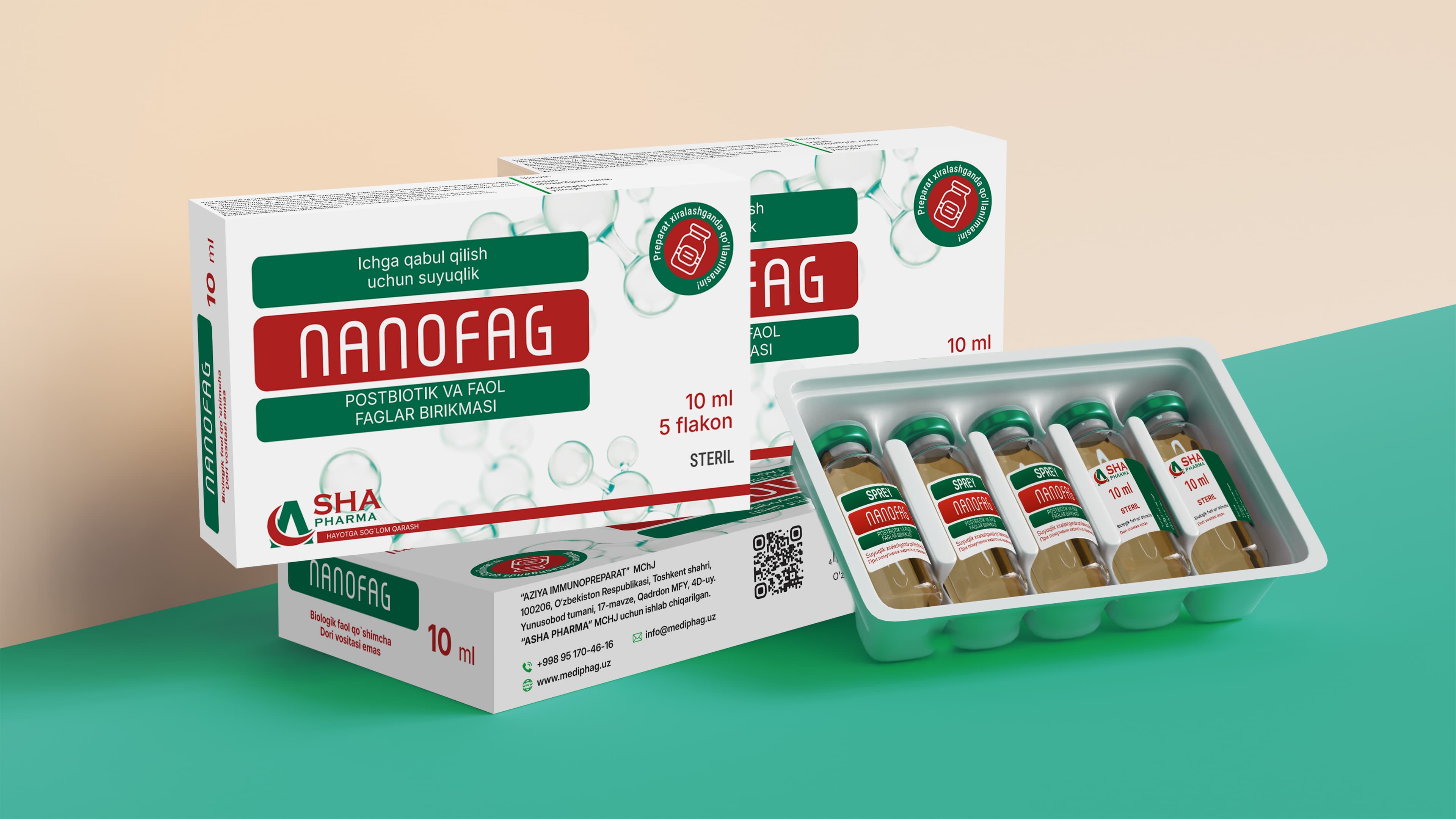 Biologik faol qo‘shimcha "NANOFAG"