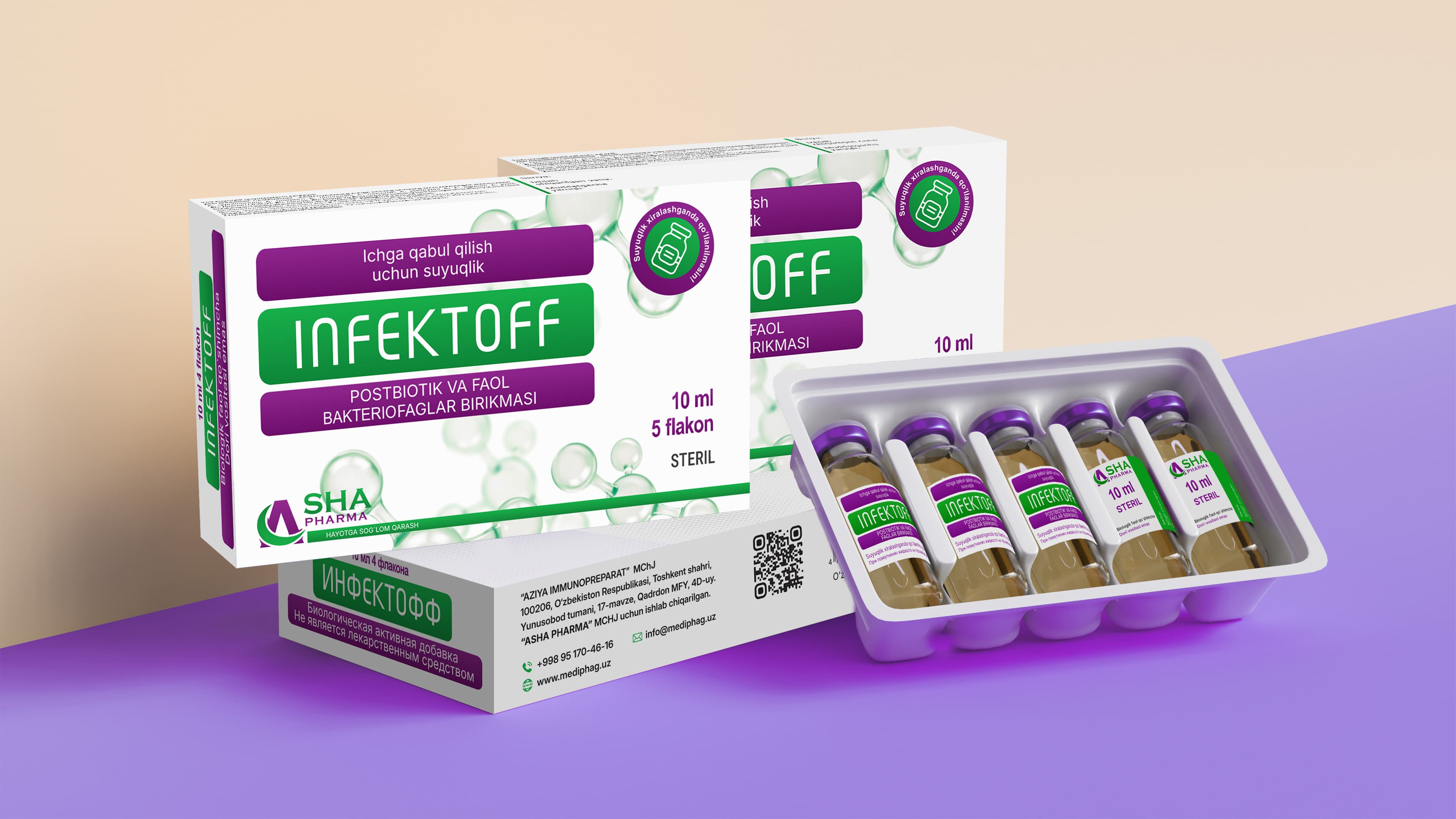 Biologik faol qo‘shimcha "INFEKTOFF"
