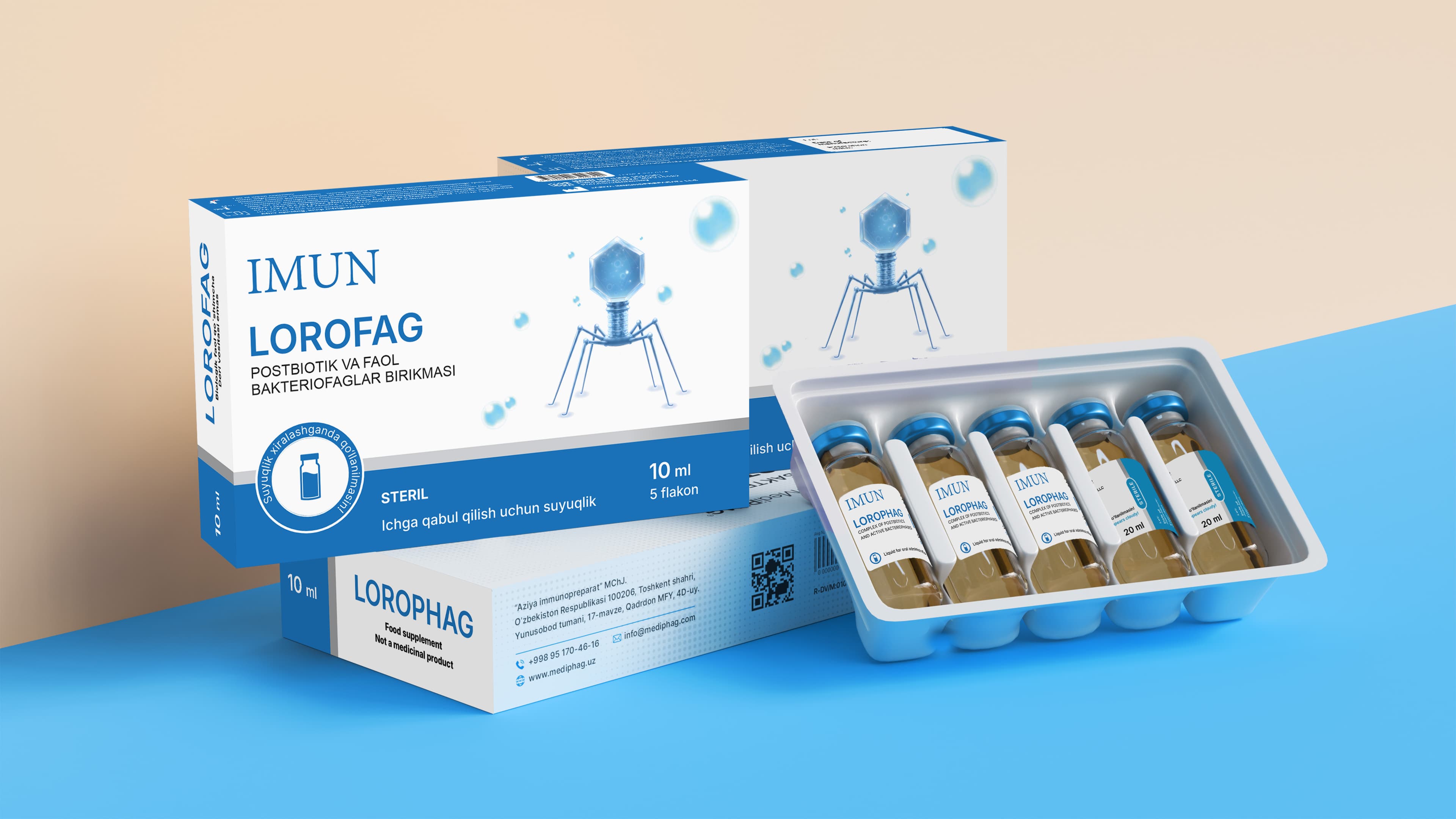 Dietary Supplement "LOROFAG"